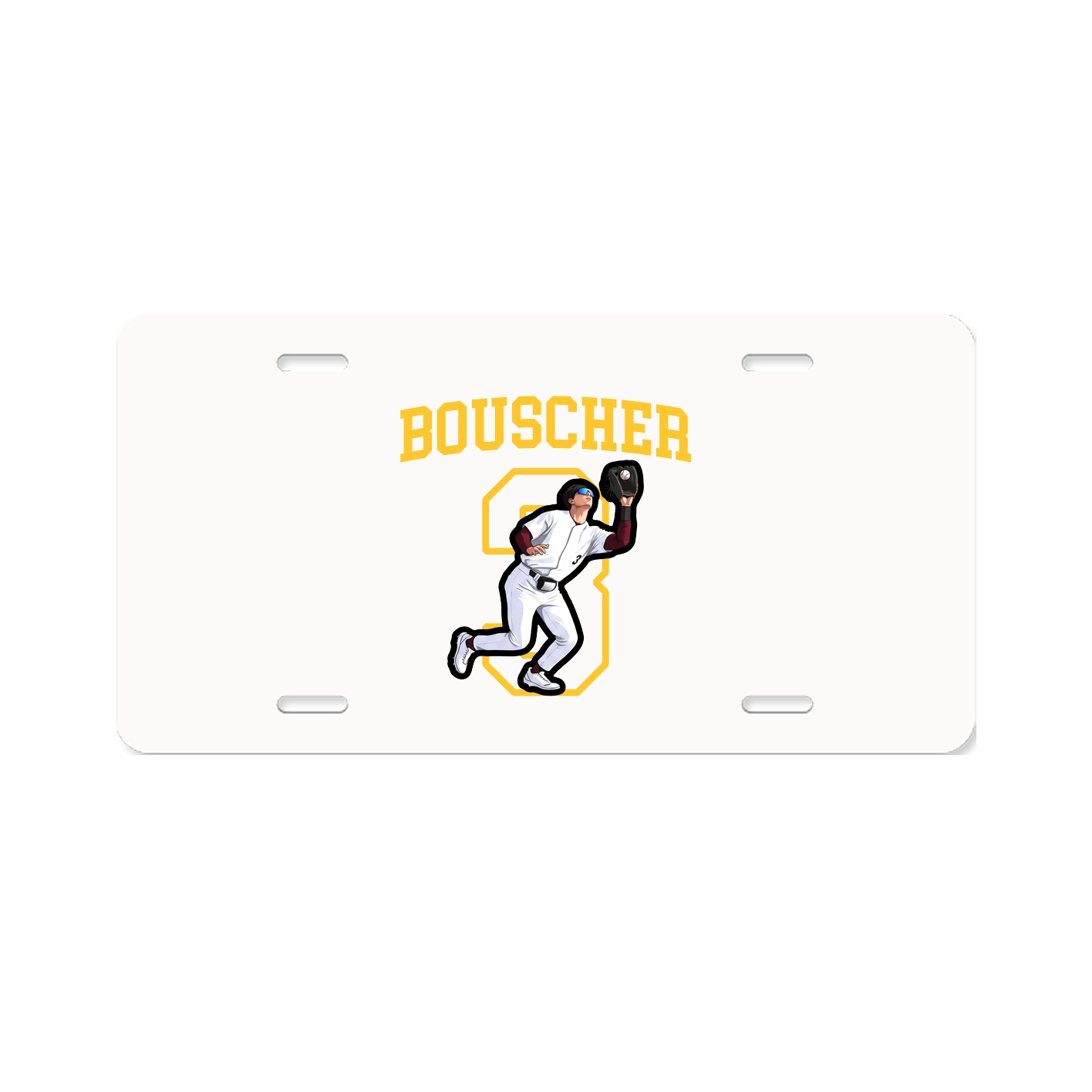 Aluminum License Plate