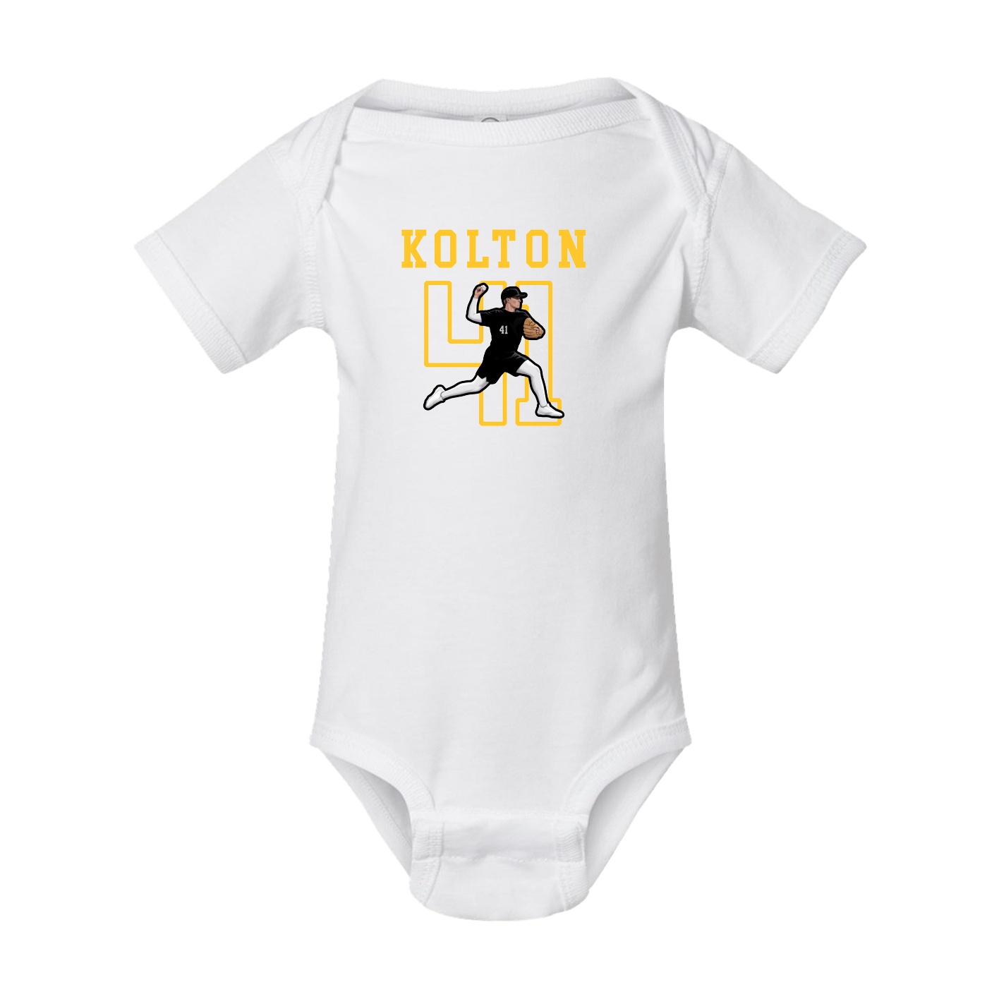 Baby Onesie — Shirsey in White