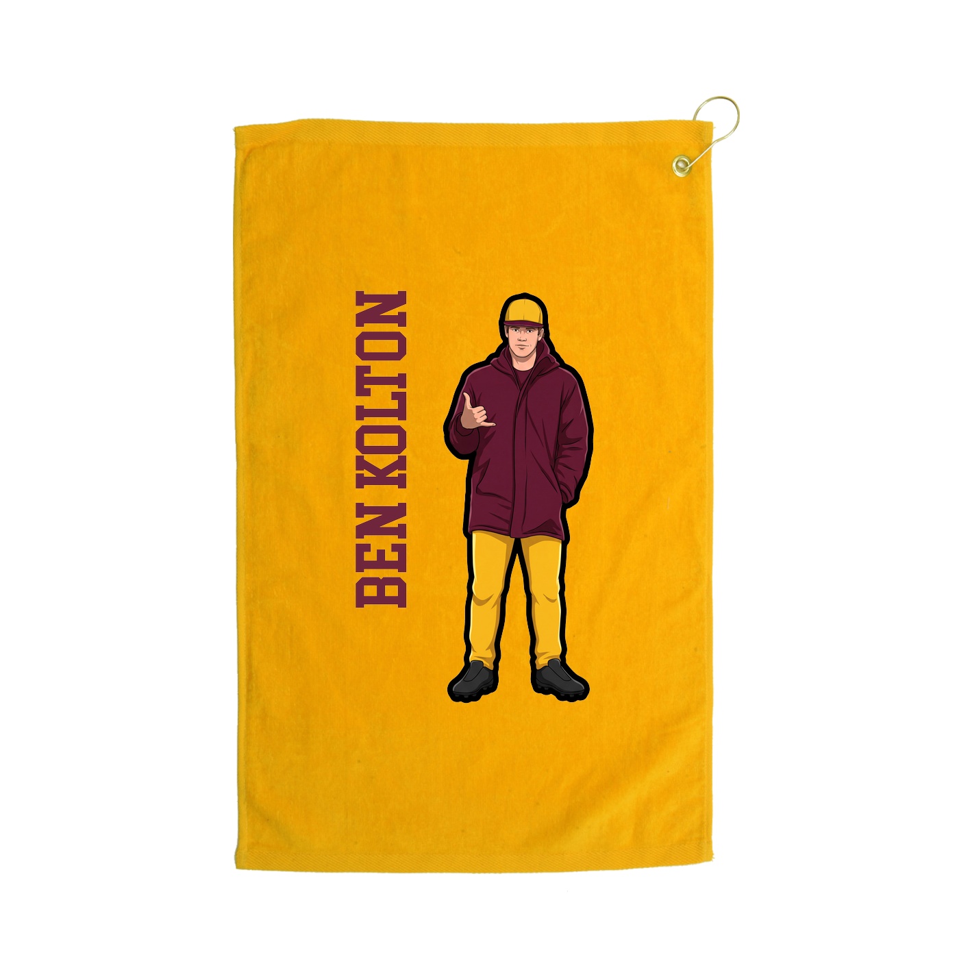 Terry Velour Golf Towel