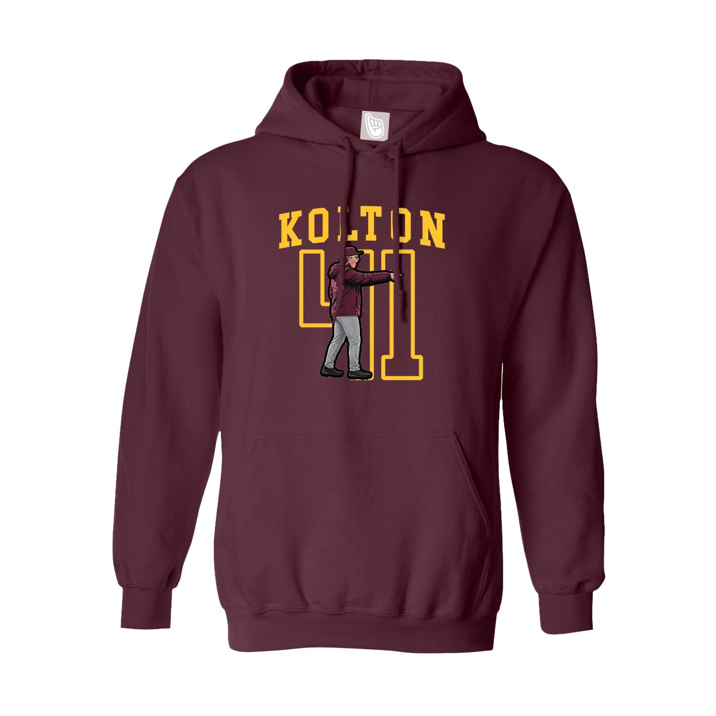 Youth Hoodie — Shirsey in Maroon
