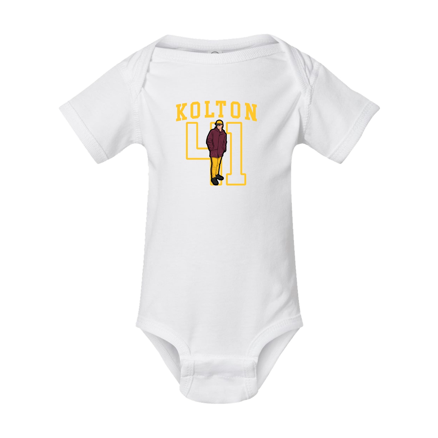 Baby Onesie — Shirsey in White
