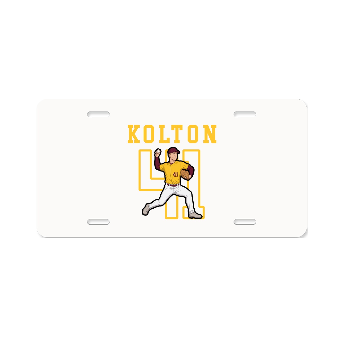 License Plate — Shirsey in Classic