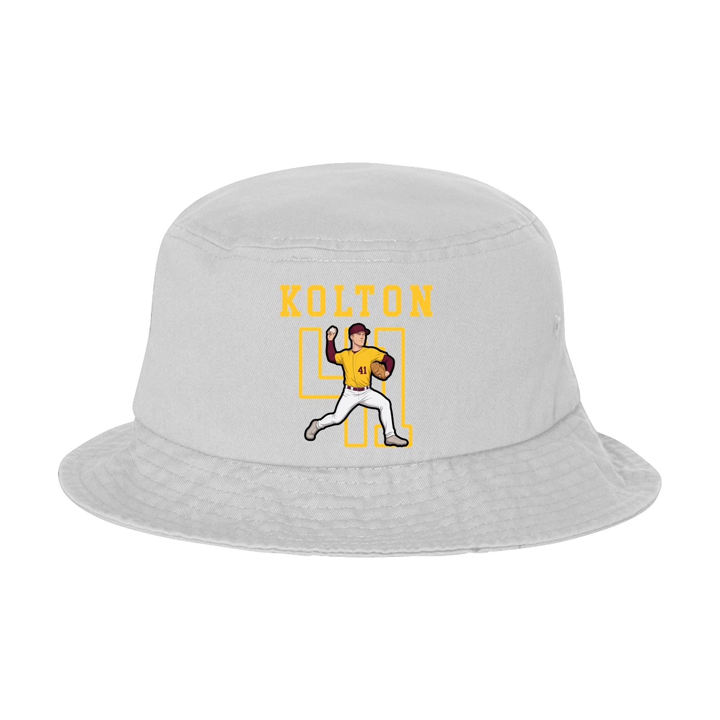 Bucket Cap — Shirsey in White