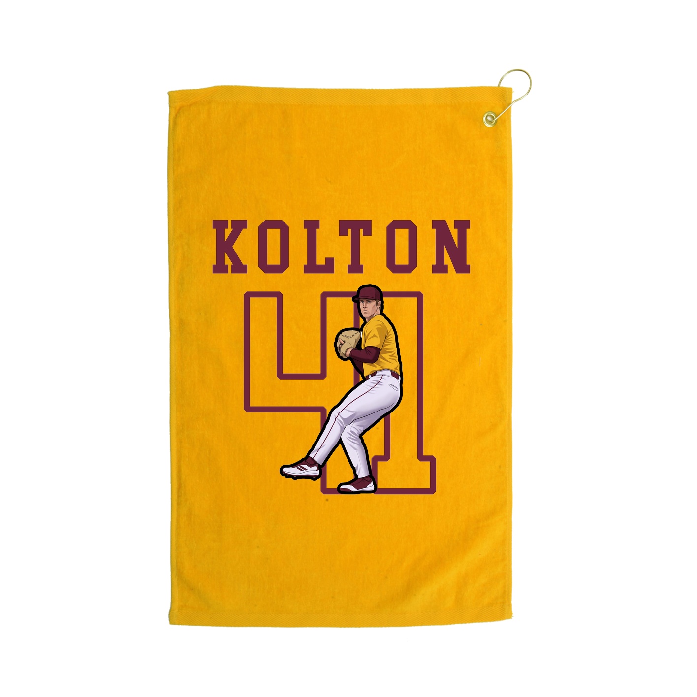 Golf Towel — Shirsey in Gold