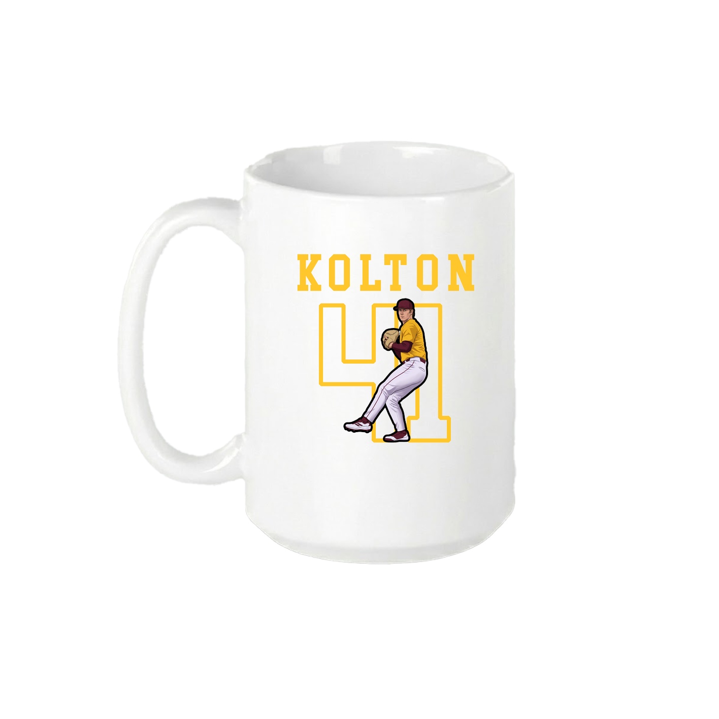 15oz Coffee Mug — Shirsey in White
