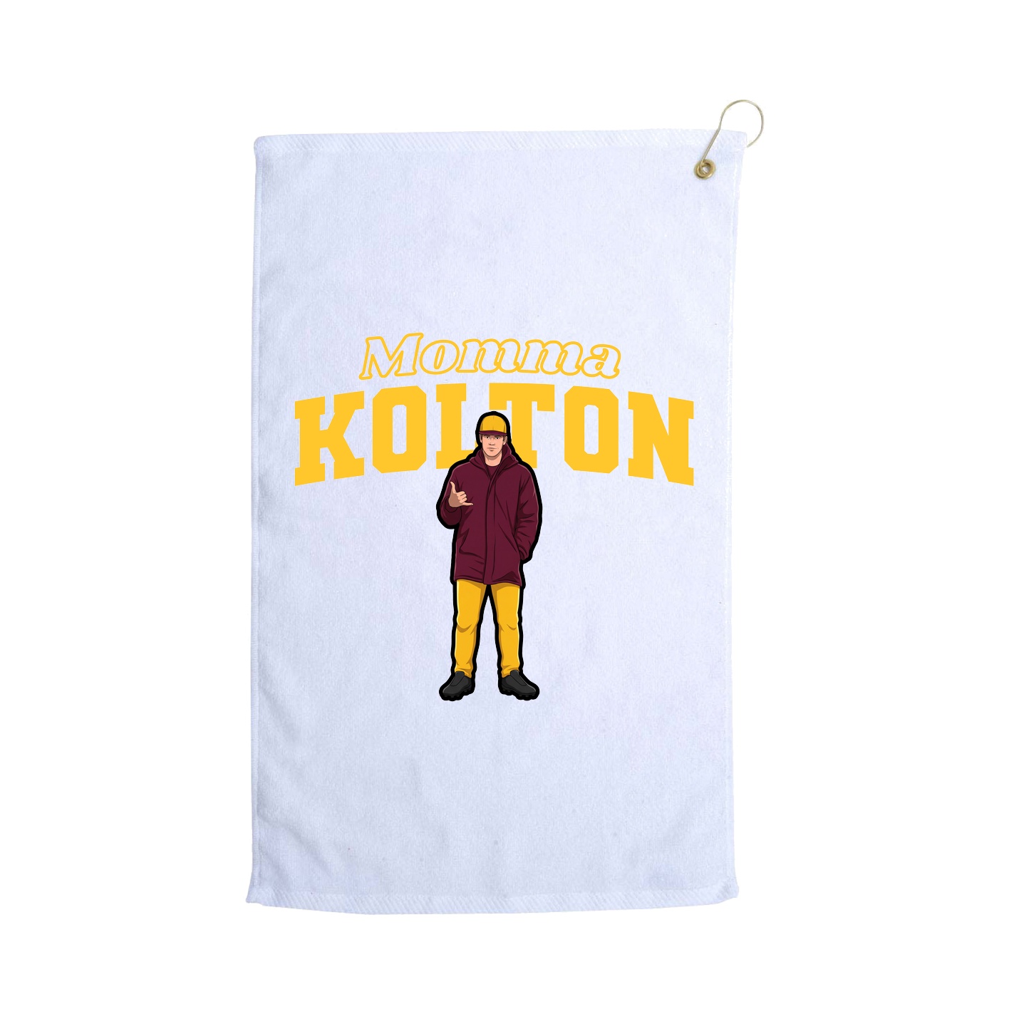 Terry Velour Golf Towel