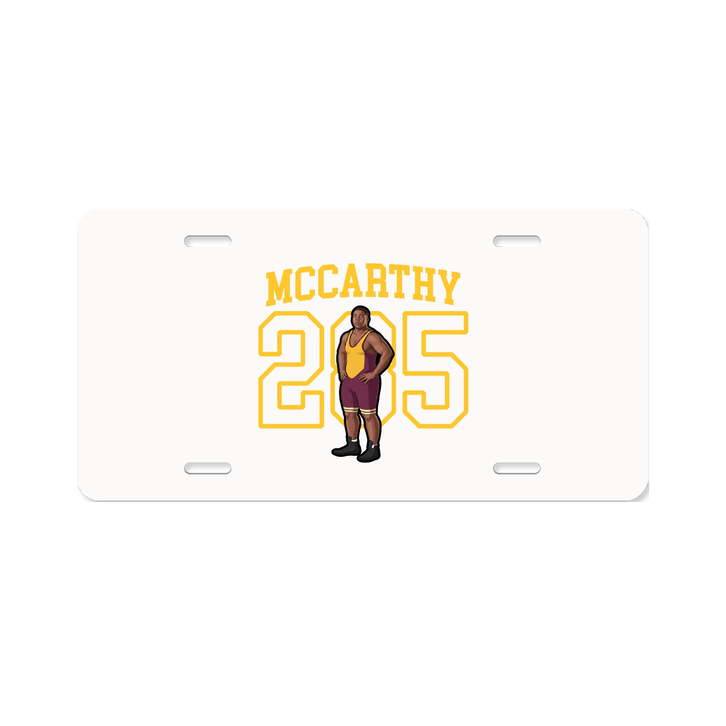 License Plate — Shirsey in Classic