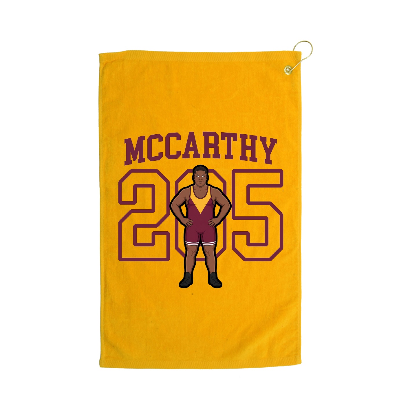 Golf Towel — Shirsey in Gold