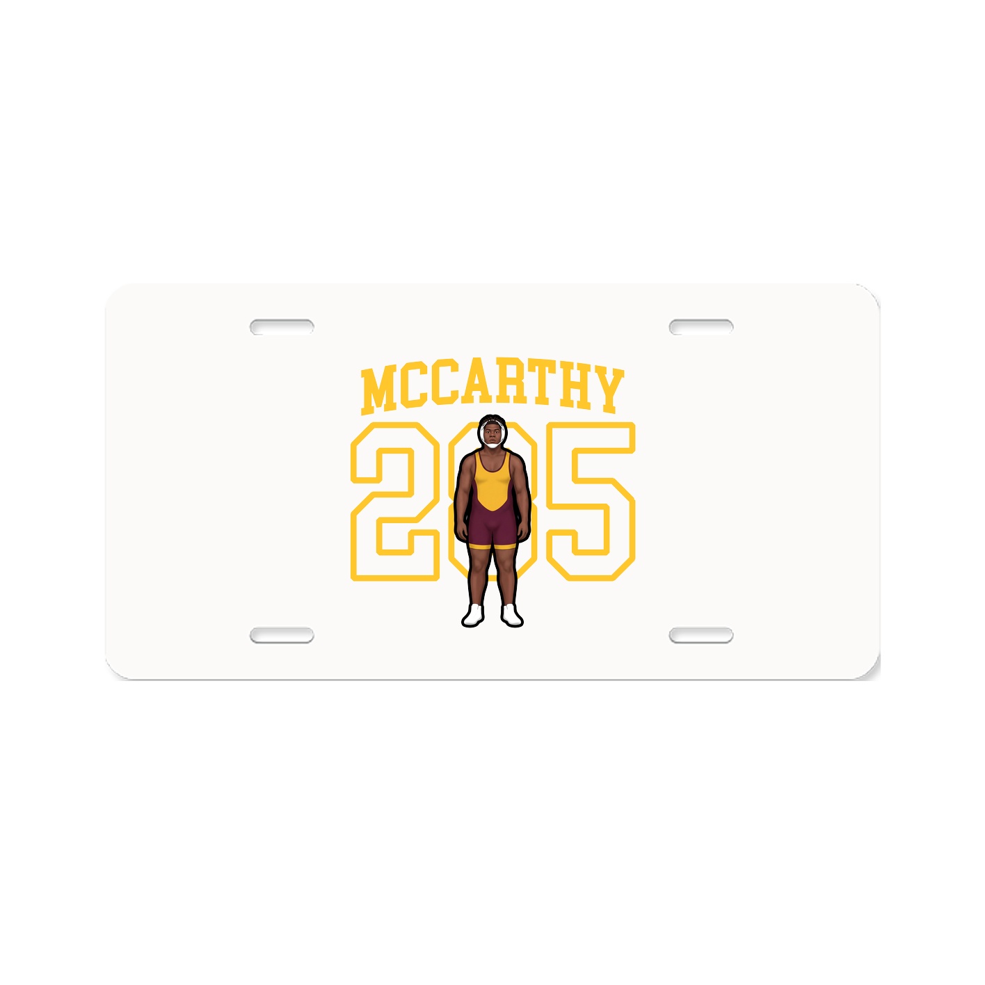 License Plate — Shirsey in Classic