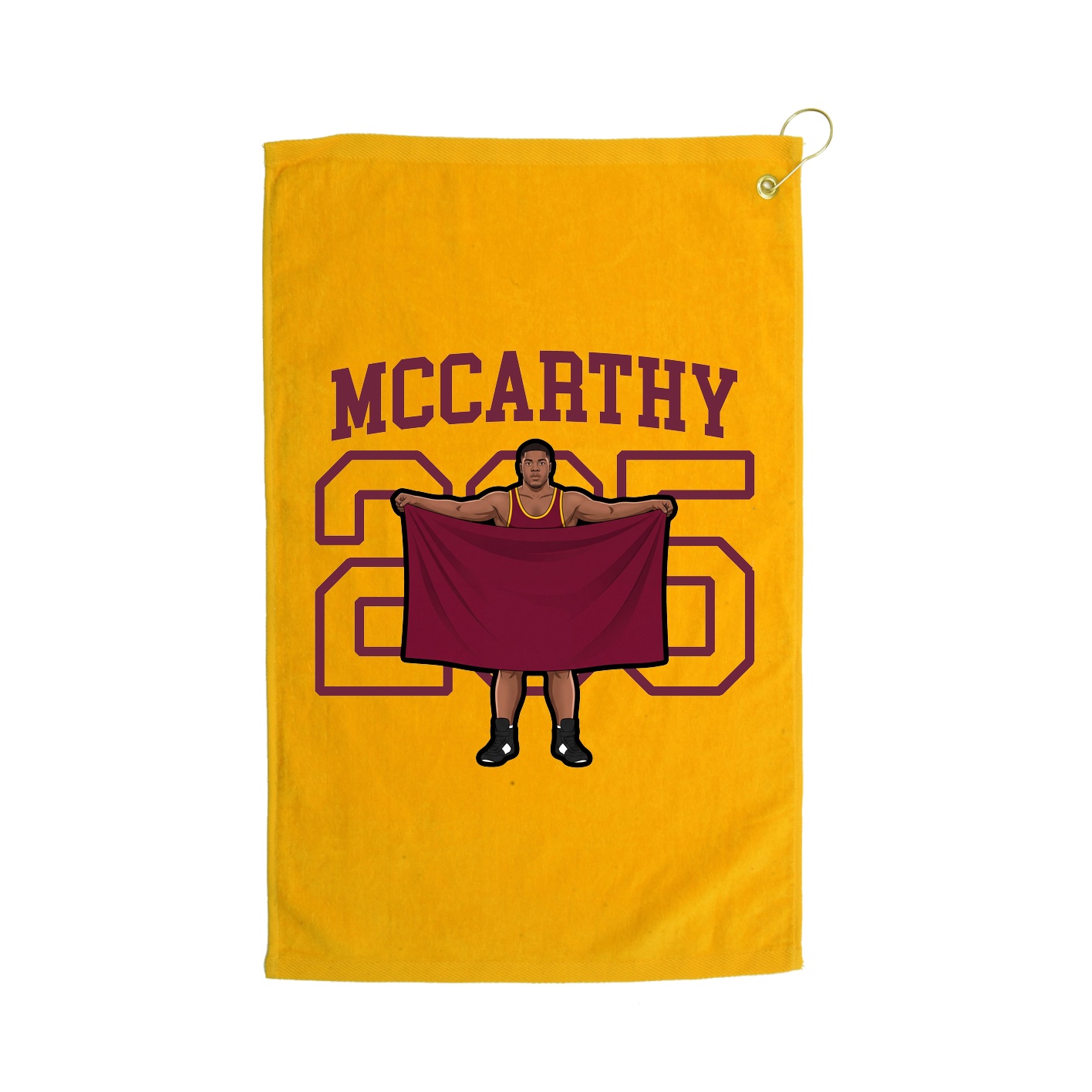Golf Towel — Shirsey in Gold