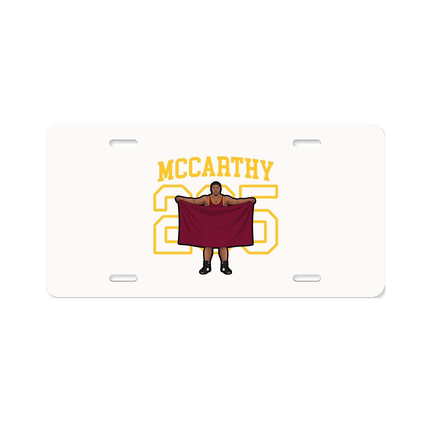 License Plate — Shirsey in Classic