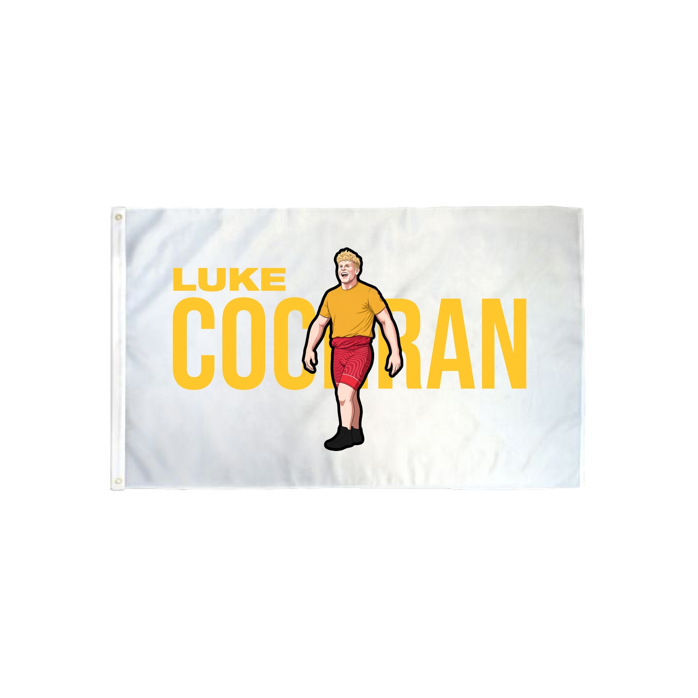 3x5 Flag — Player Name in Classic