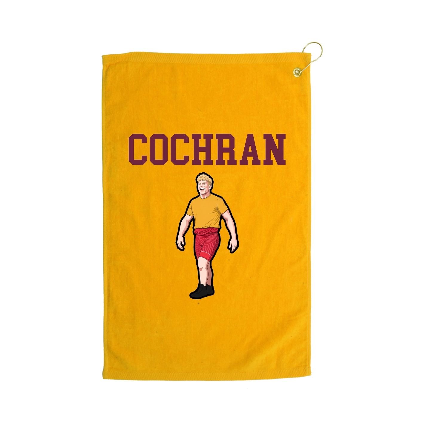Golf Towel — Shirsey in Gold