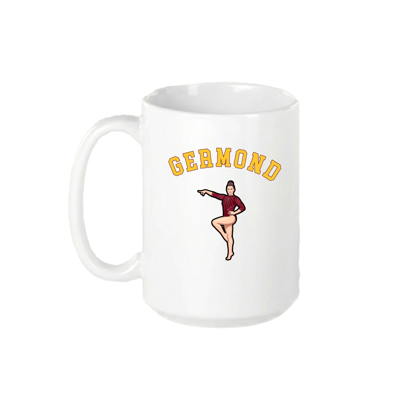 15oz Coffee Mug — Shirsey Arch in White