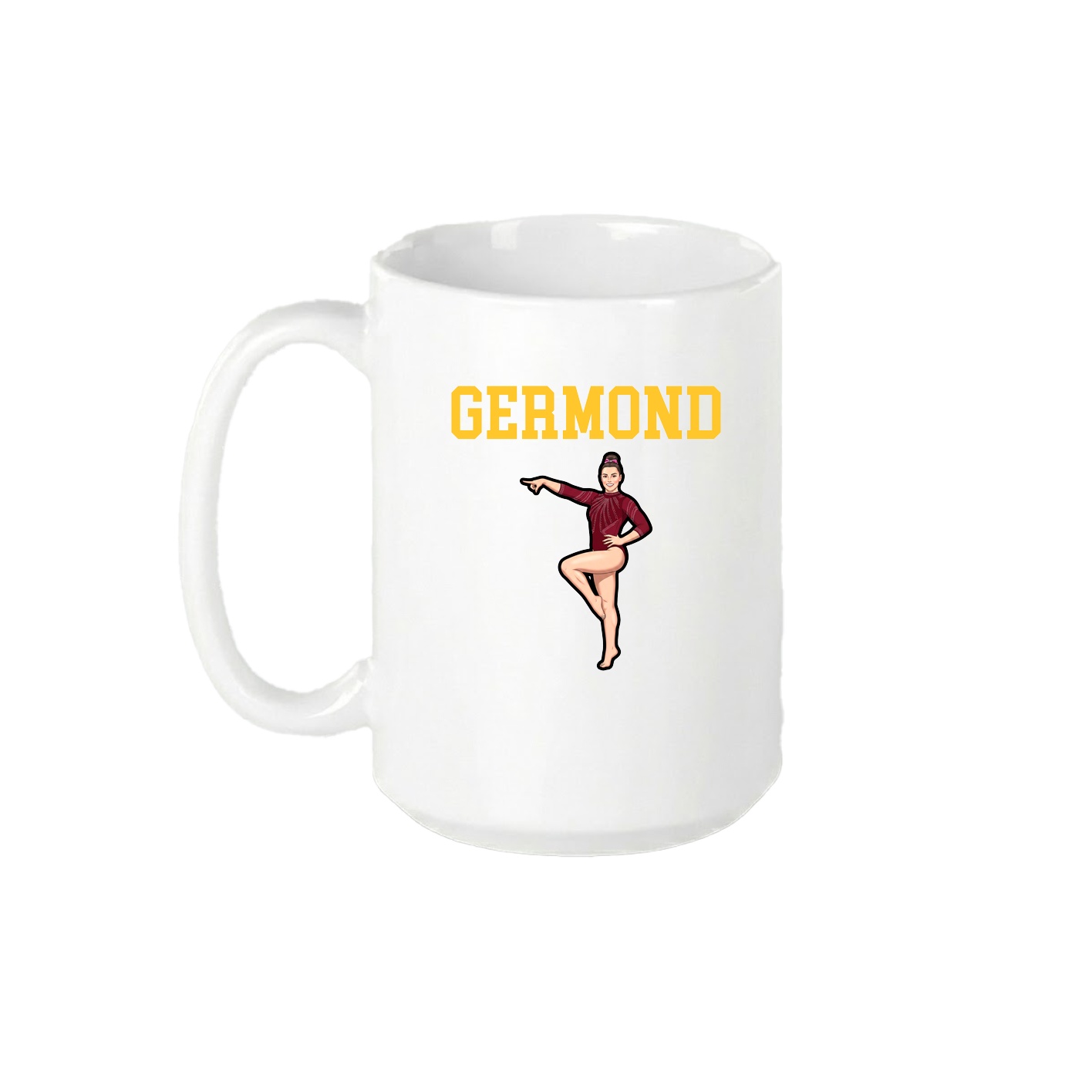 15oz Coffee Mug — Shirsey in White