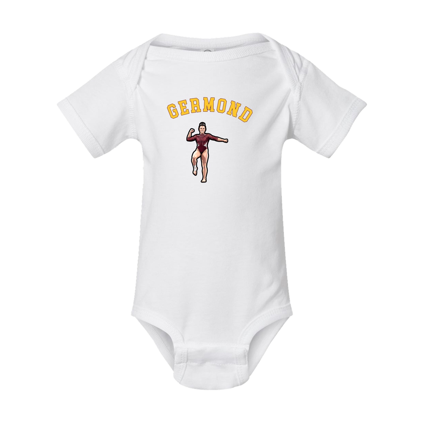 Baby Onesie — Shirsey Arch in White