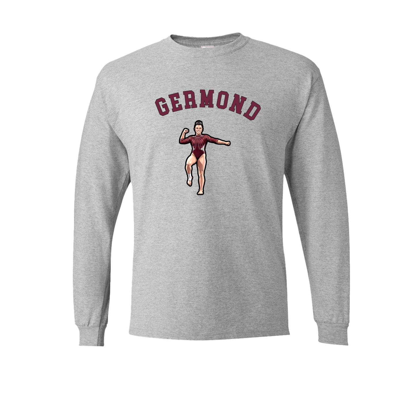 Long Sleeve Tee — Shirsey Arch in Grey