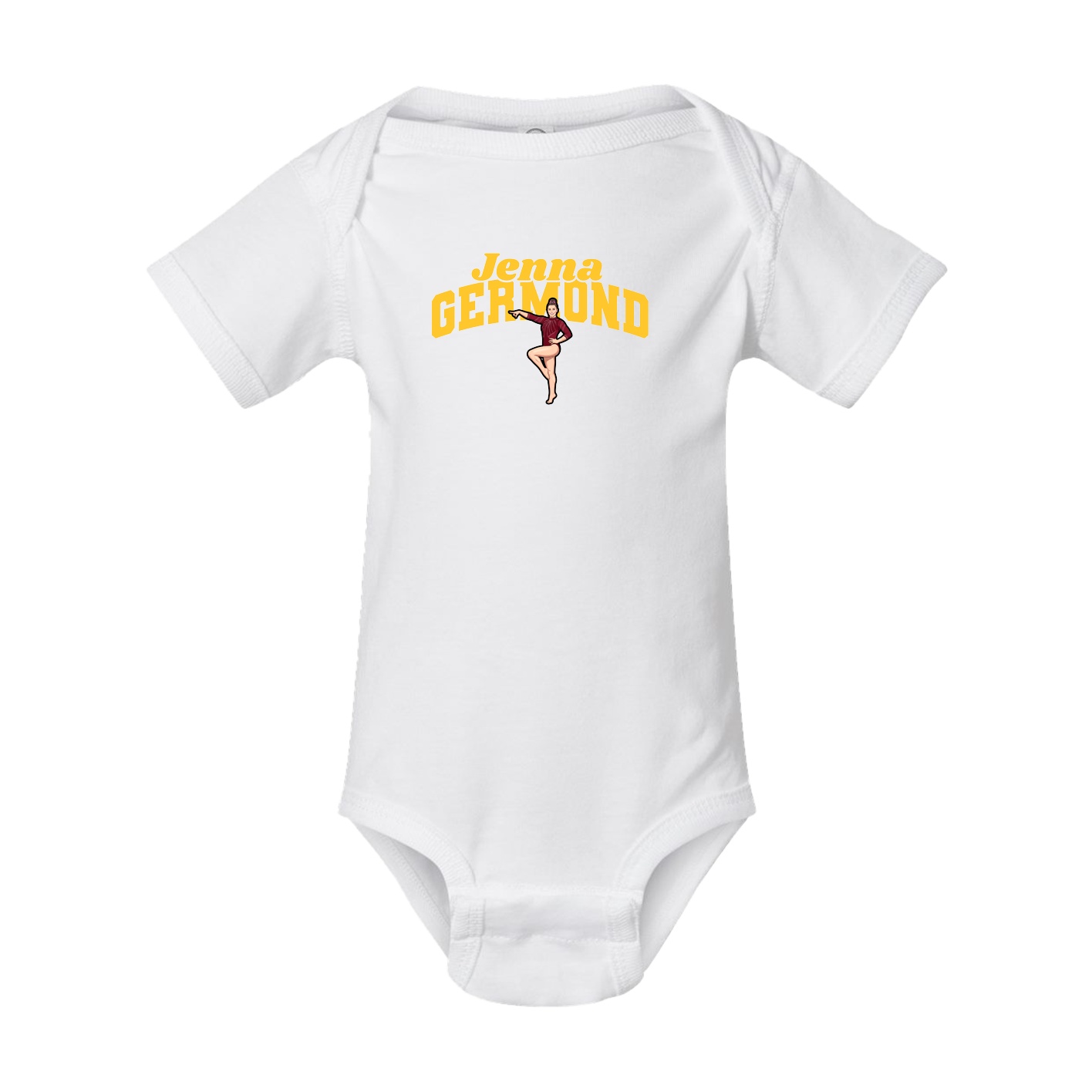 Baby Onesie — Signature Arch in White