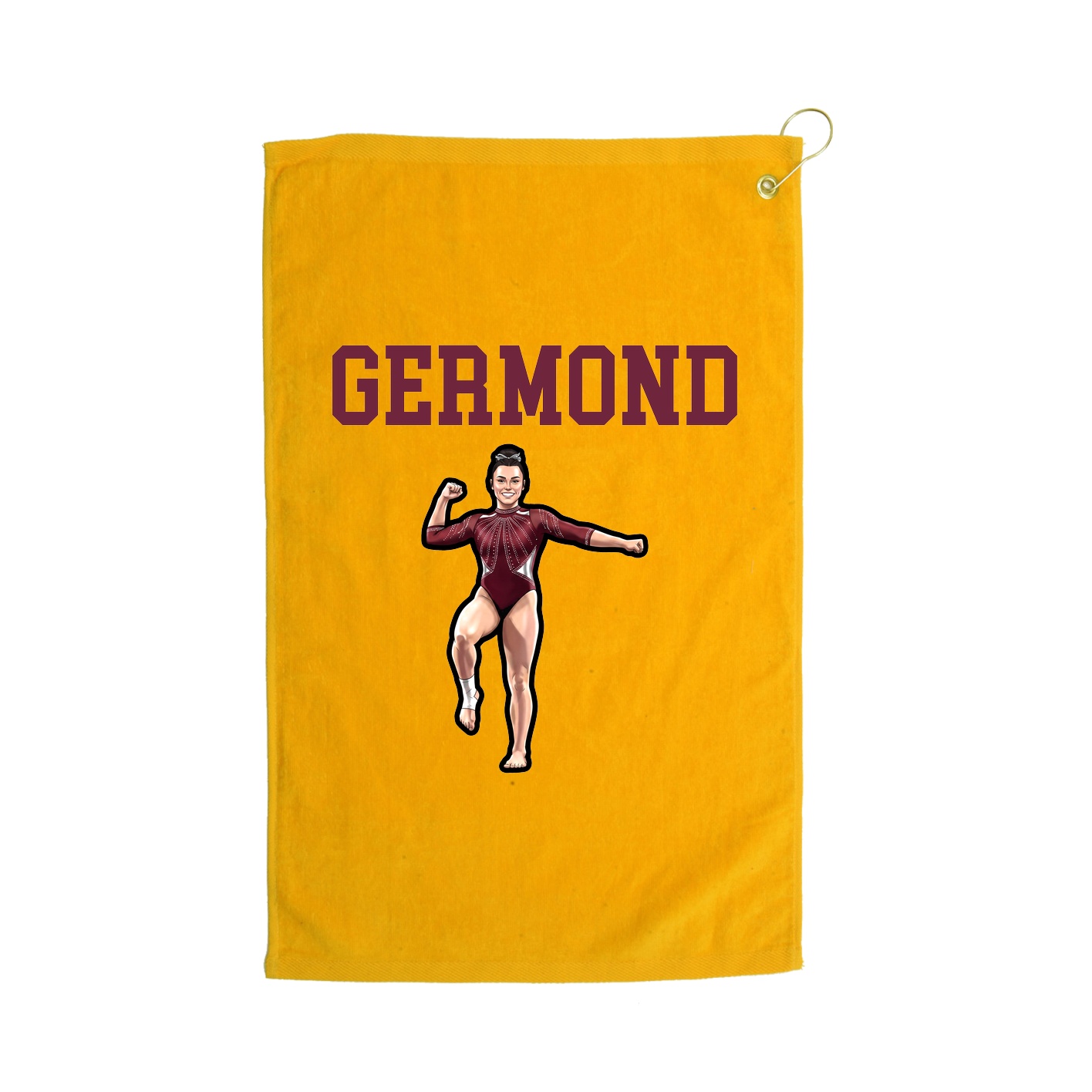 Golf Towel — Shirsey in Gold