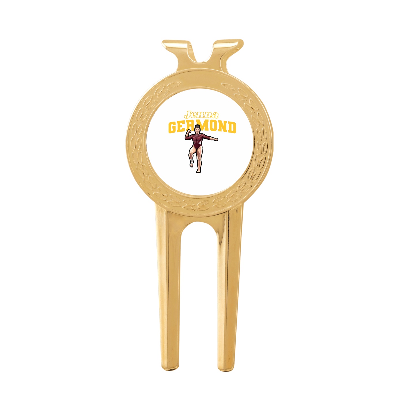 Divot Tool with Ball Marker — Name Arch in Classic