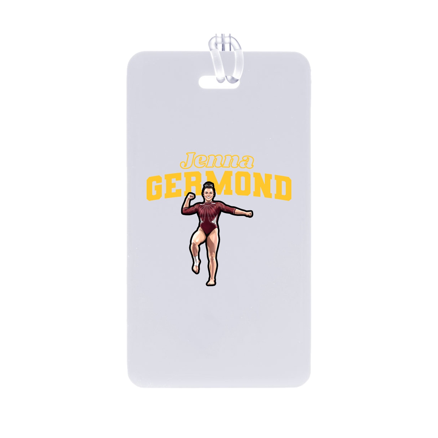 Bag Tag — Name Arch in Classic