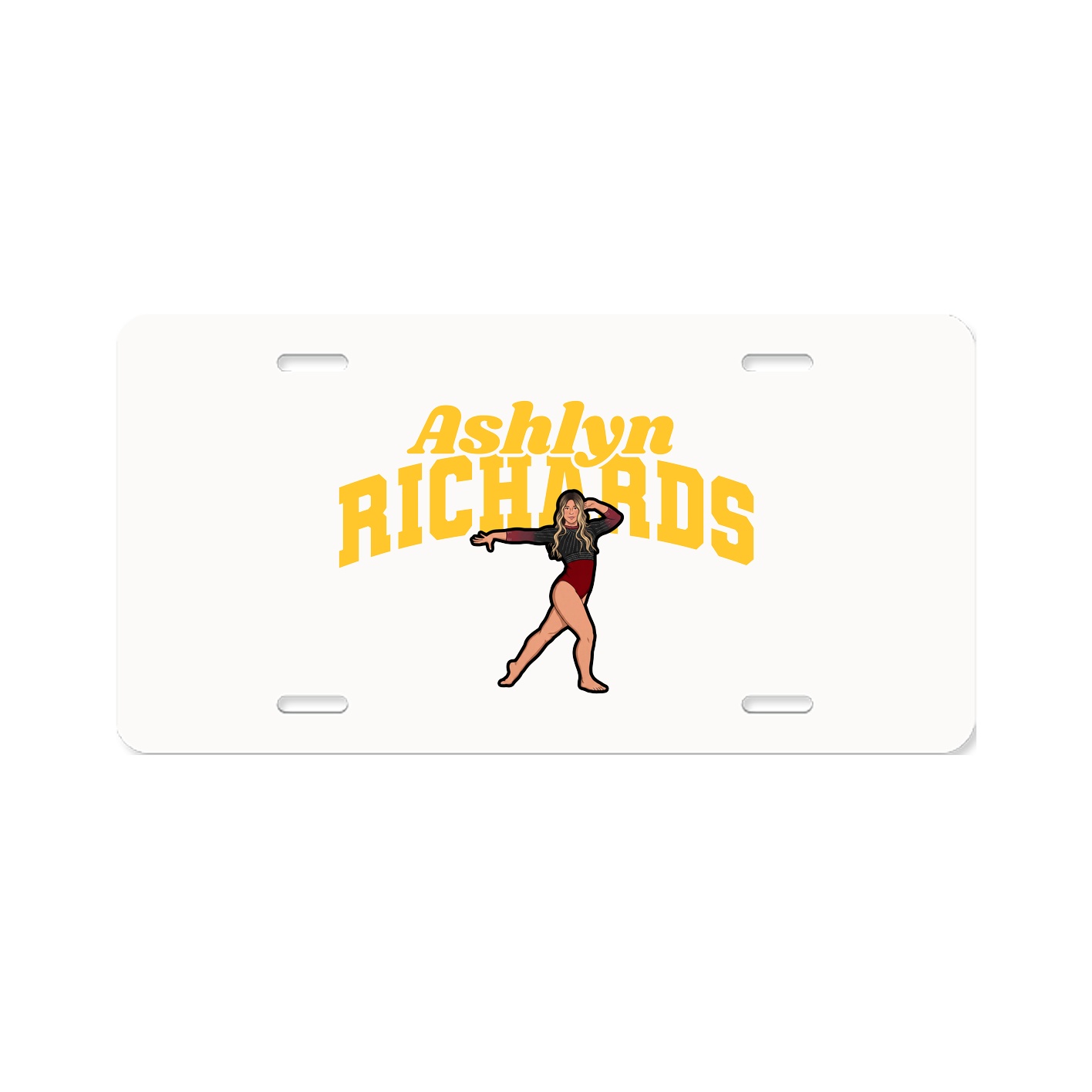 License Plate — Signature Arch in Classic