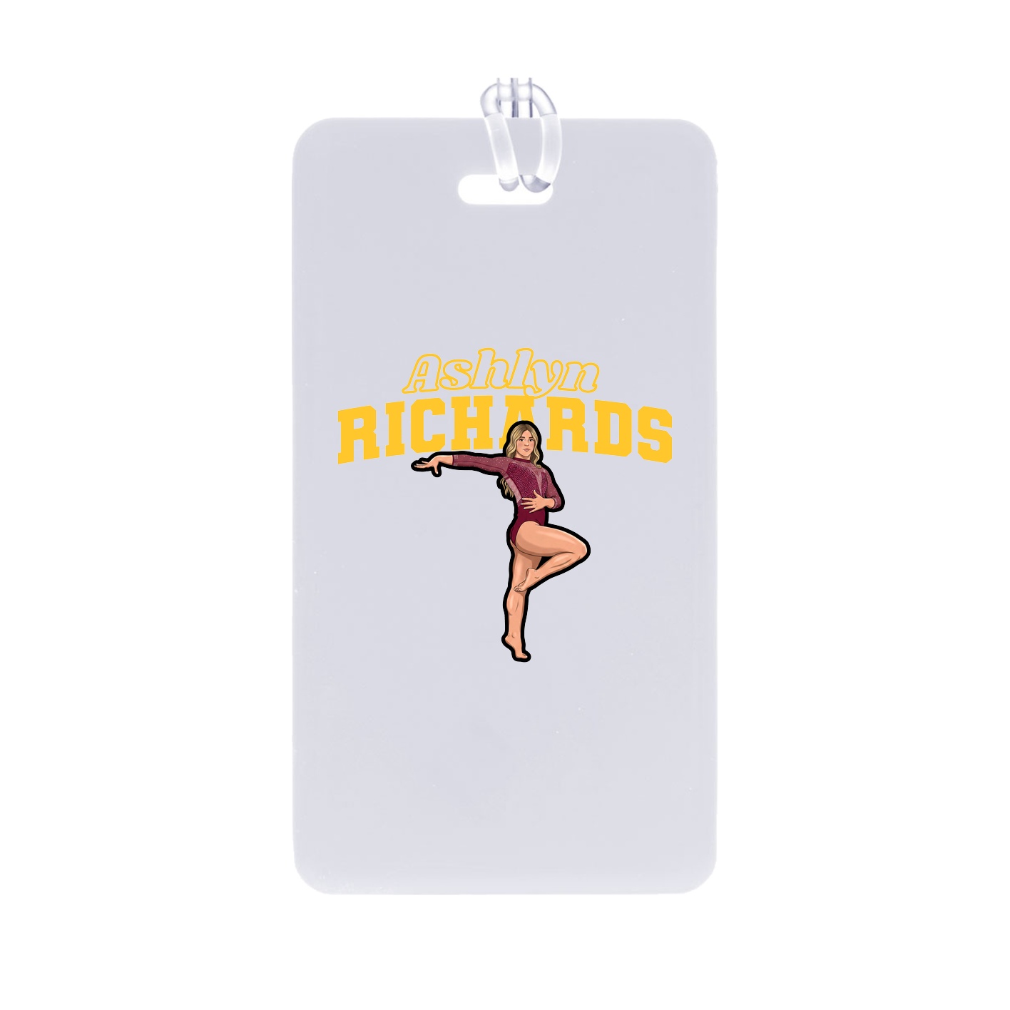 Bag Tag — Name Arch in Classic