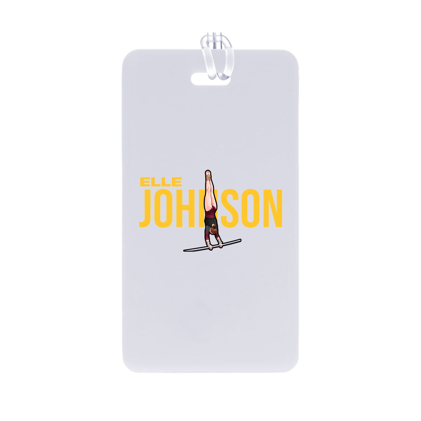 Bag Tag — Player Name in Classic