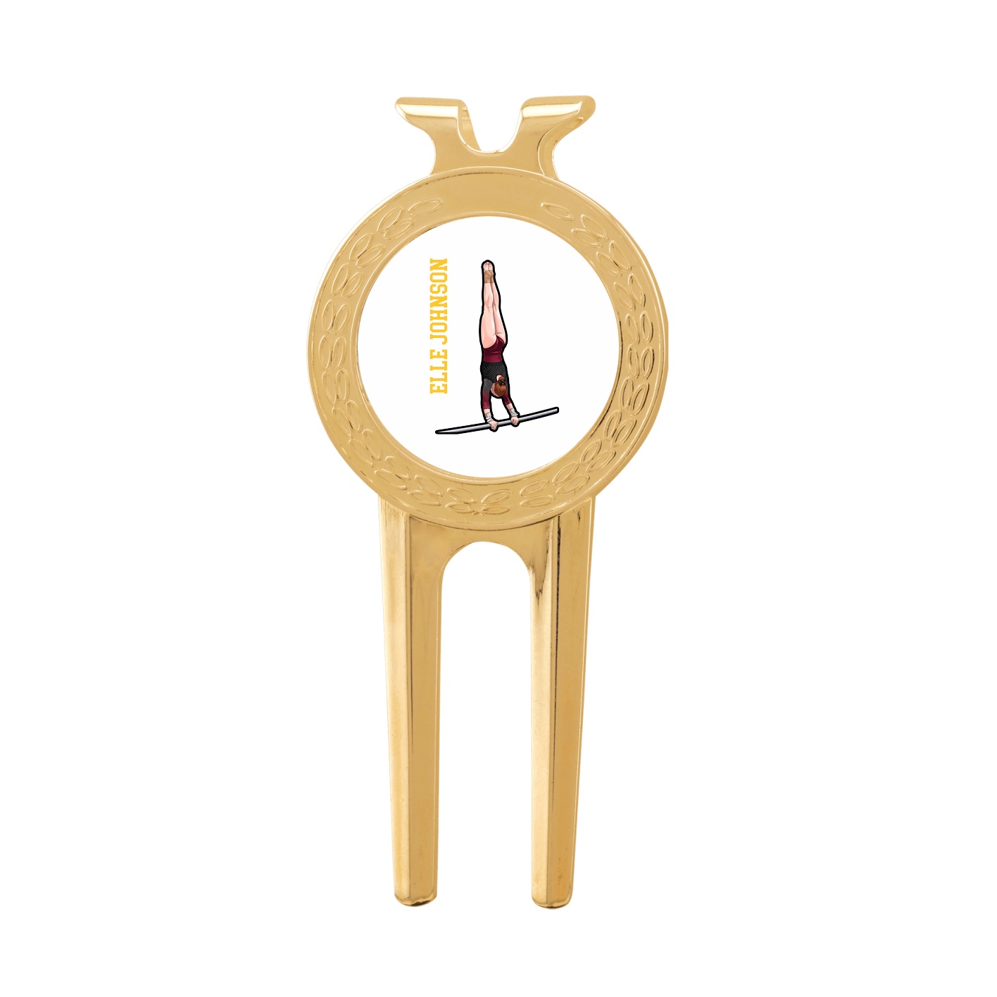 Divot Tool with Ball Marker — Name Vertical in Classic