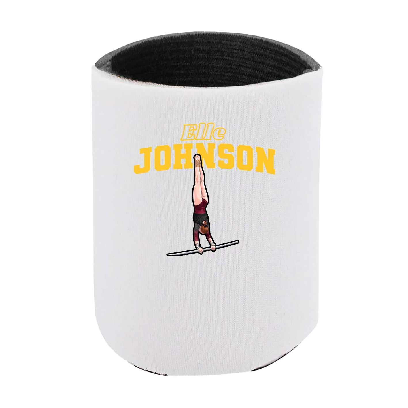 Can Holder — Name Arch in White