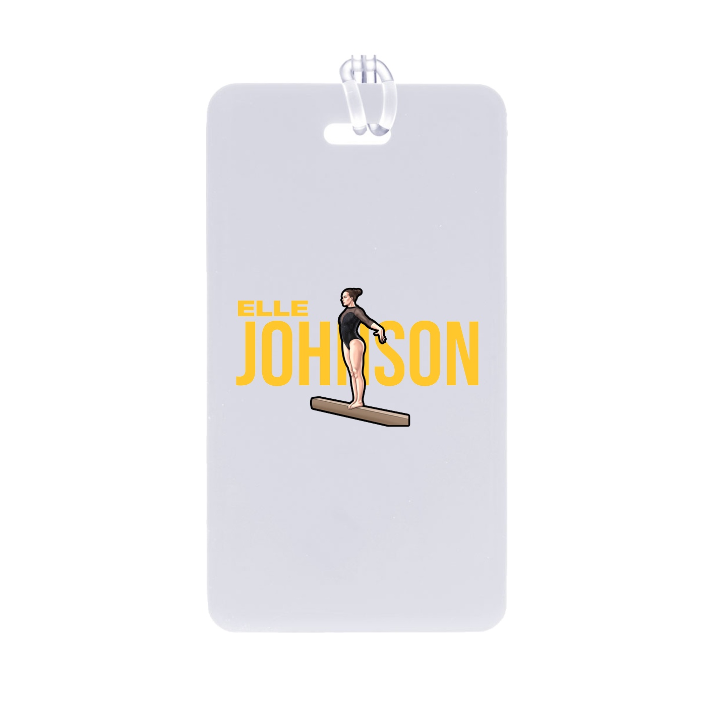 Bag Tag — Player Name in Classic