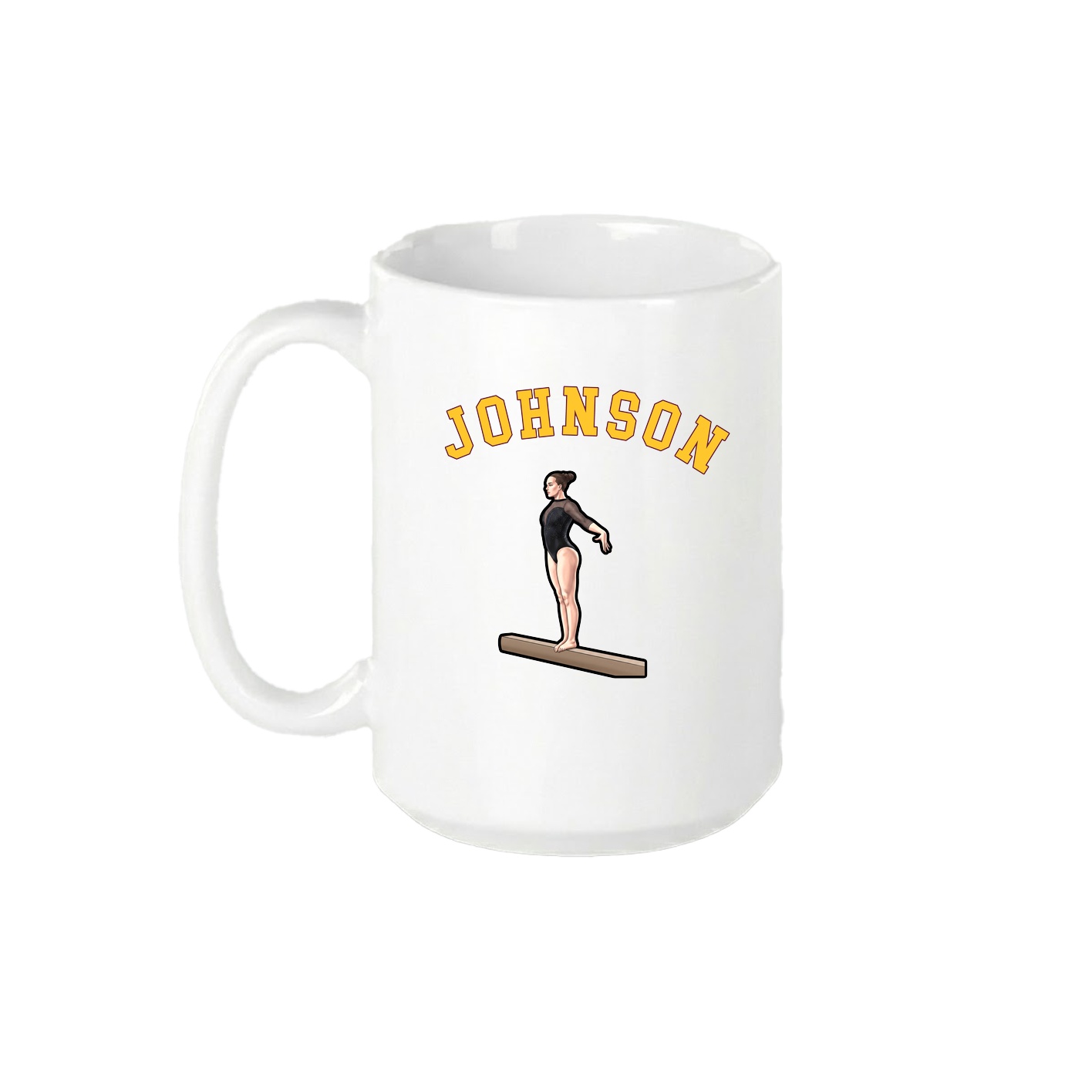 15oz Coffee Mug — Shirsey Arch in White