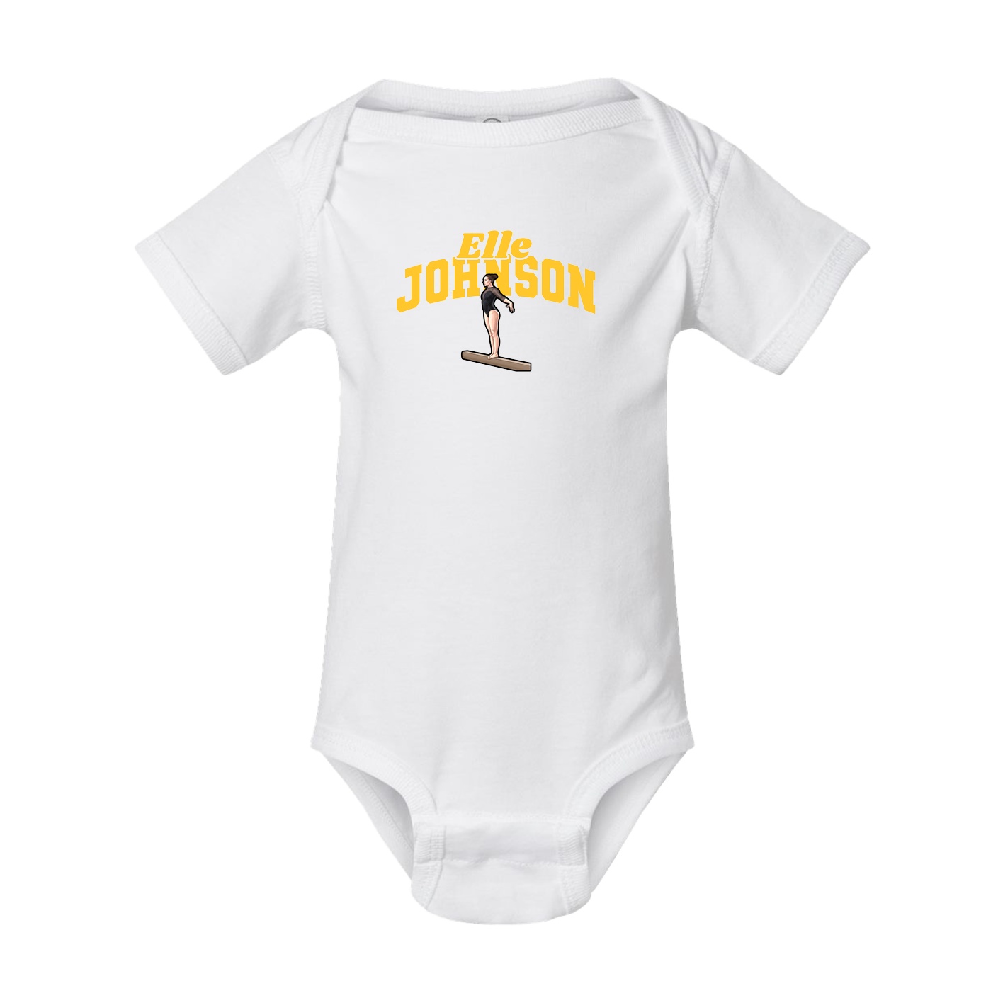 Baby Onesie — Signature Arch in White