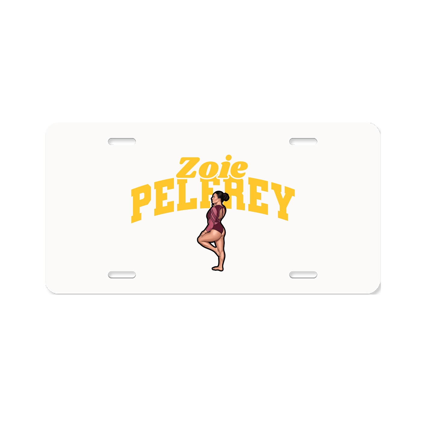 License Plate — Signature Arch in Classic