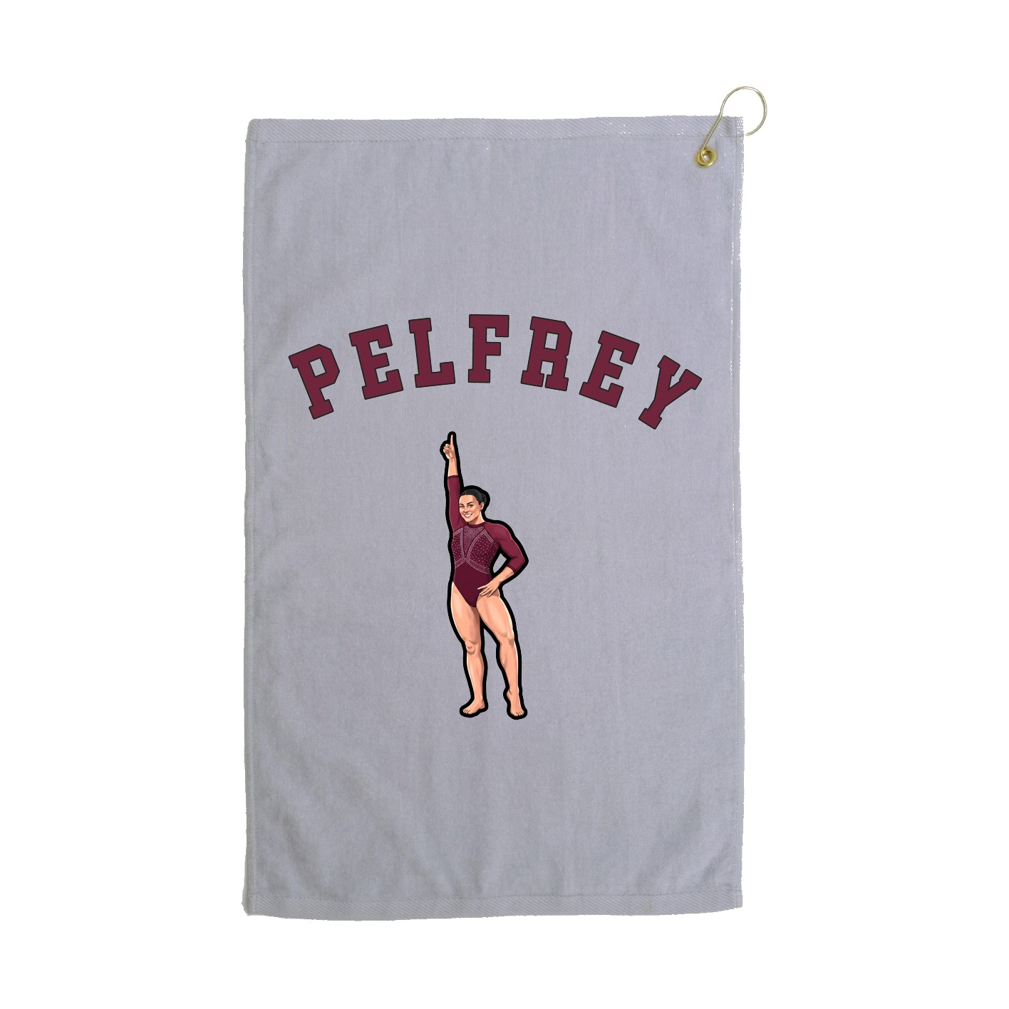 Golf Towel — Shirsey Arch in Grey