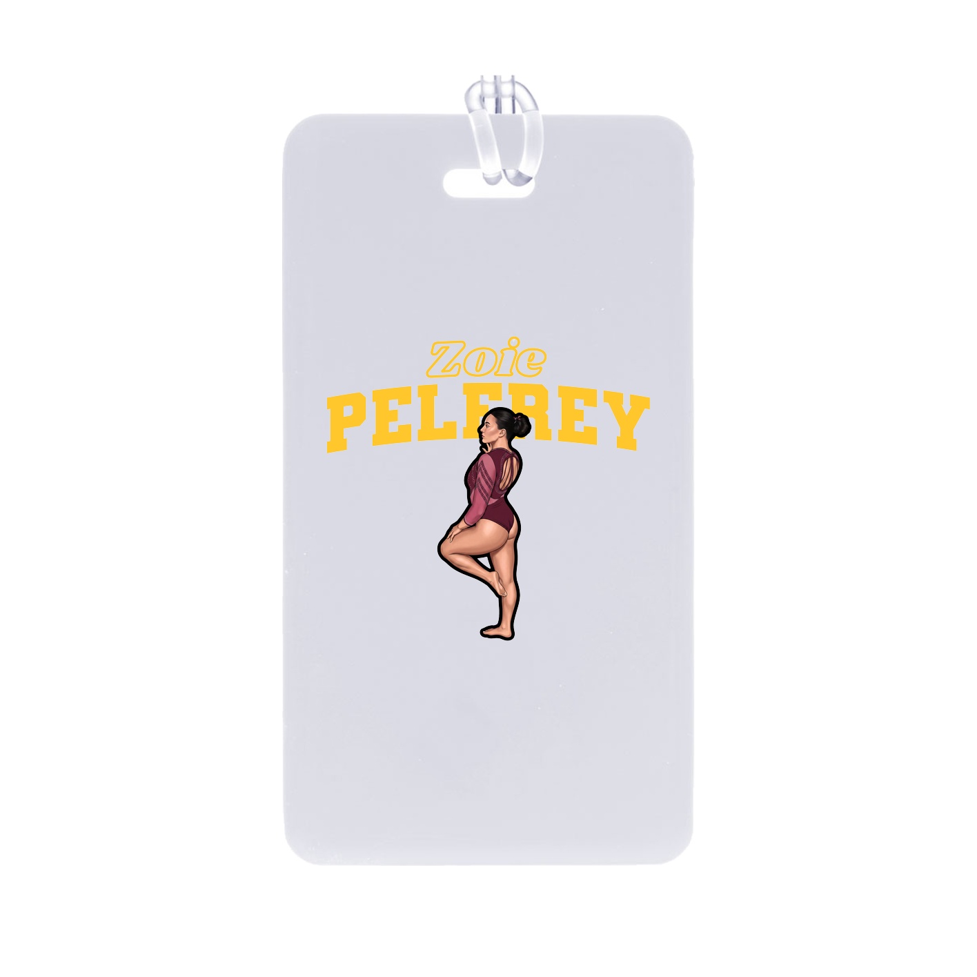 Bag Tag — Name Arch in Classic
