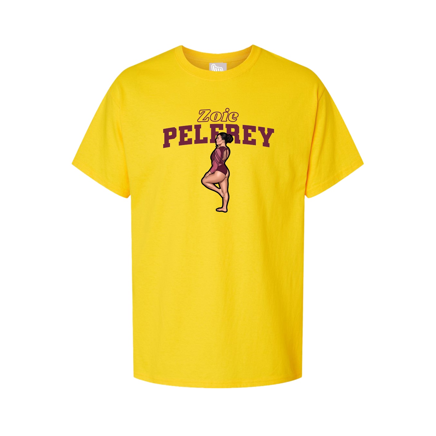 Tee — Name Arch in Gold