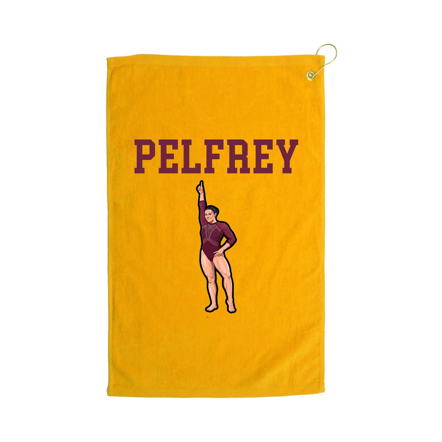 Golf Towel — Shirsey in Gold