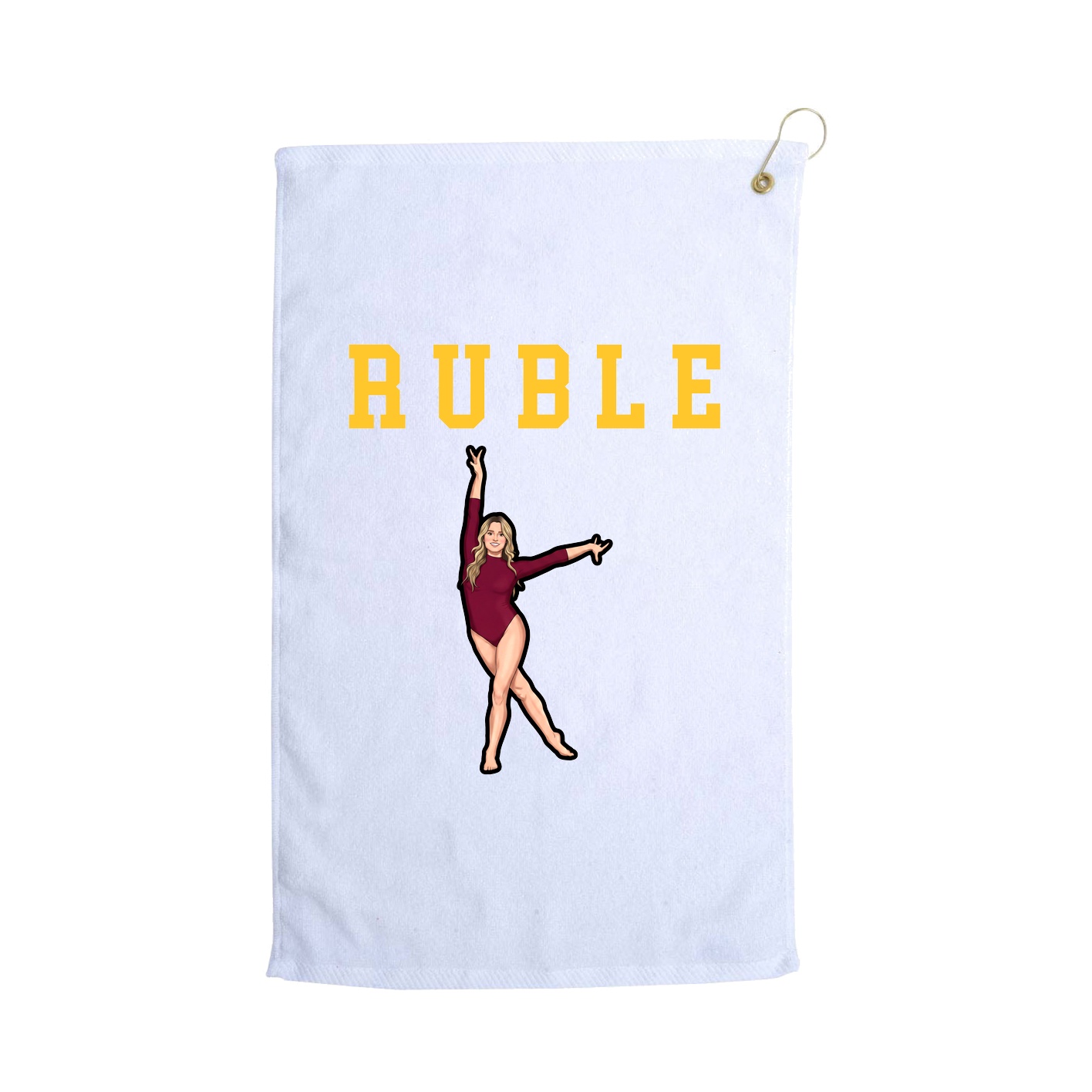 Golf Towel — Shirsey in White