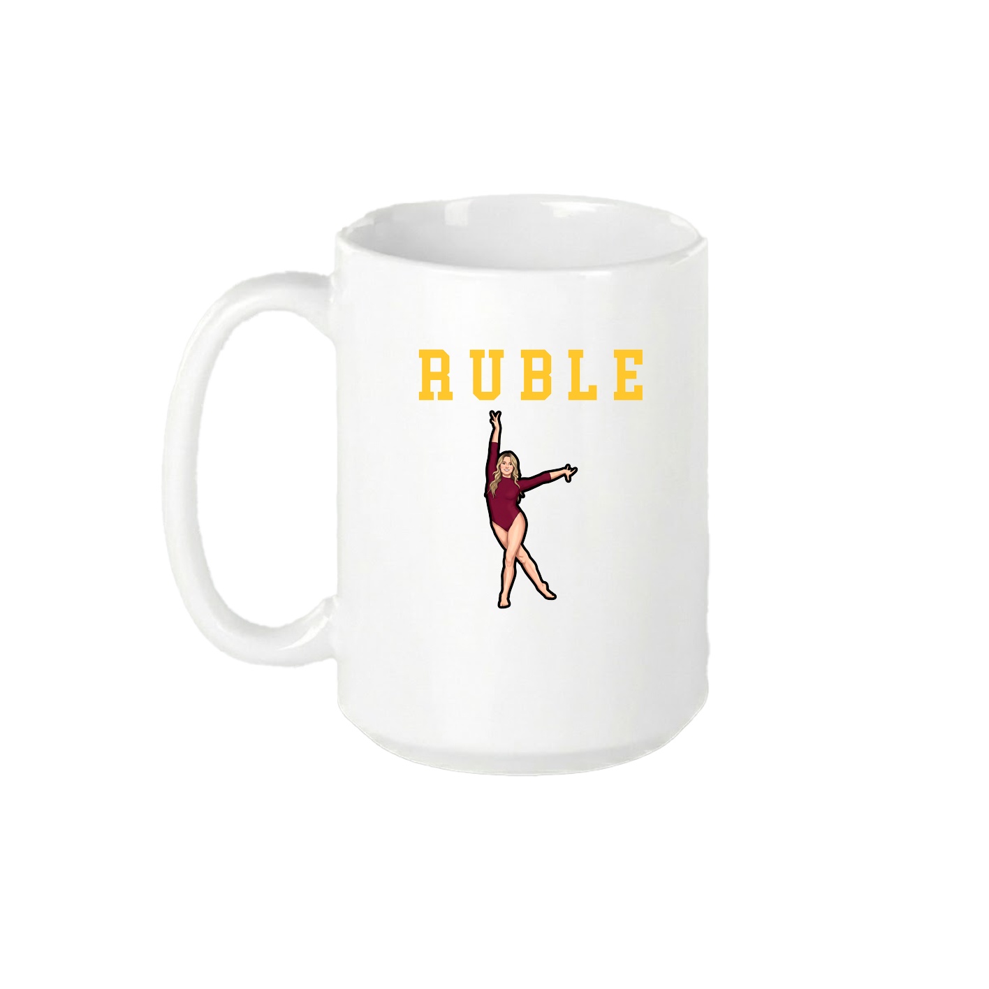15oz Coffee Mug — Shirsey in White
