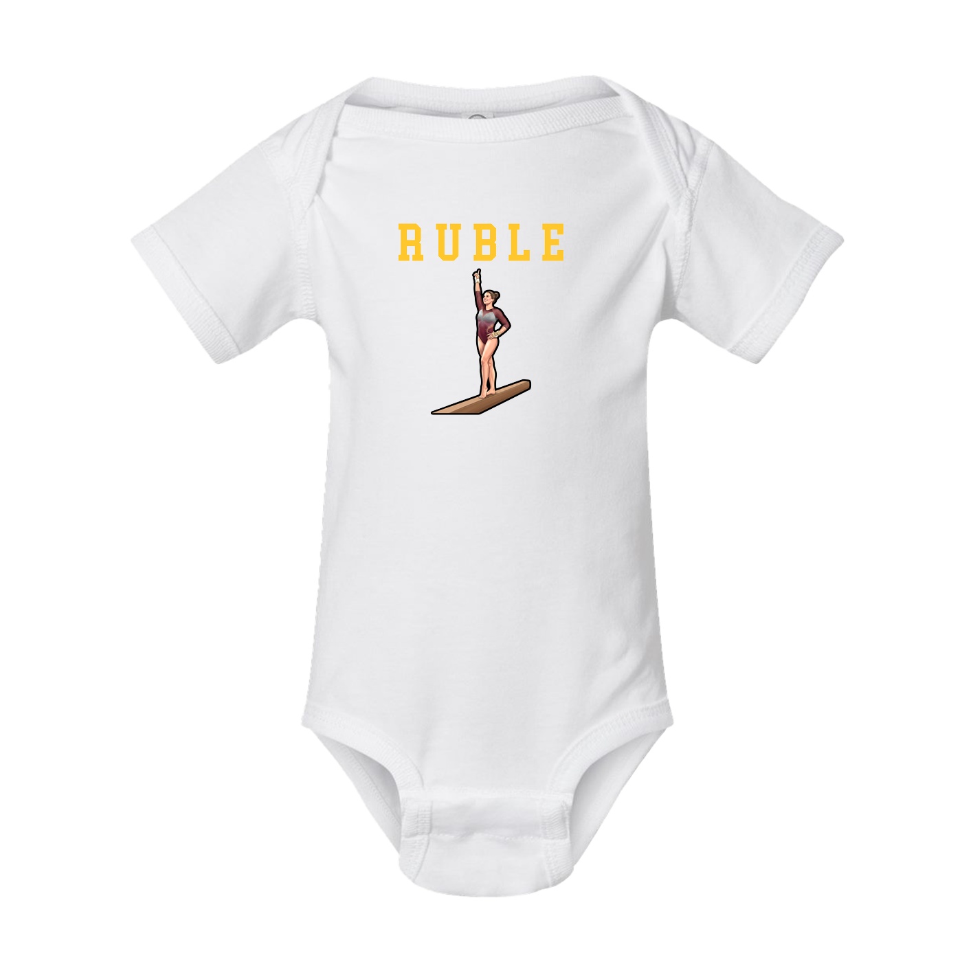 Baby Onesie — Shirsey in White