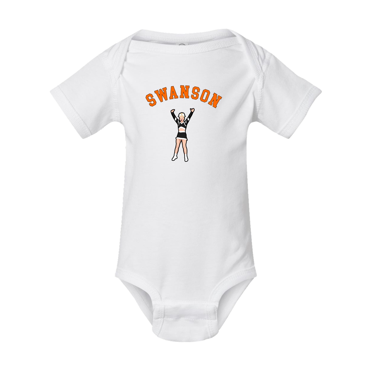 Baby Onesie — Shirsey Arch in White