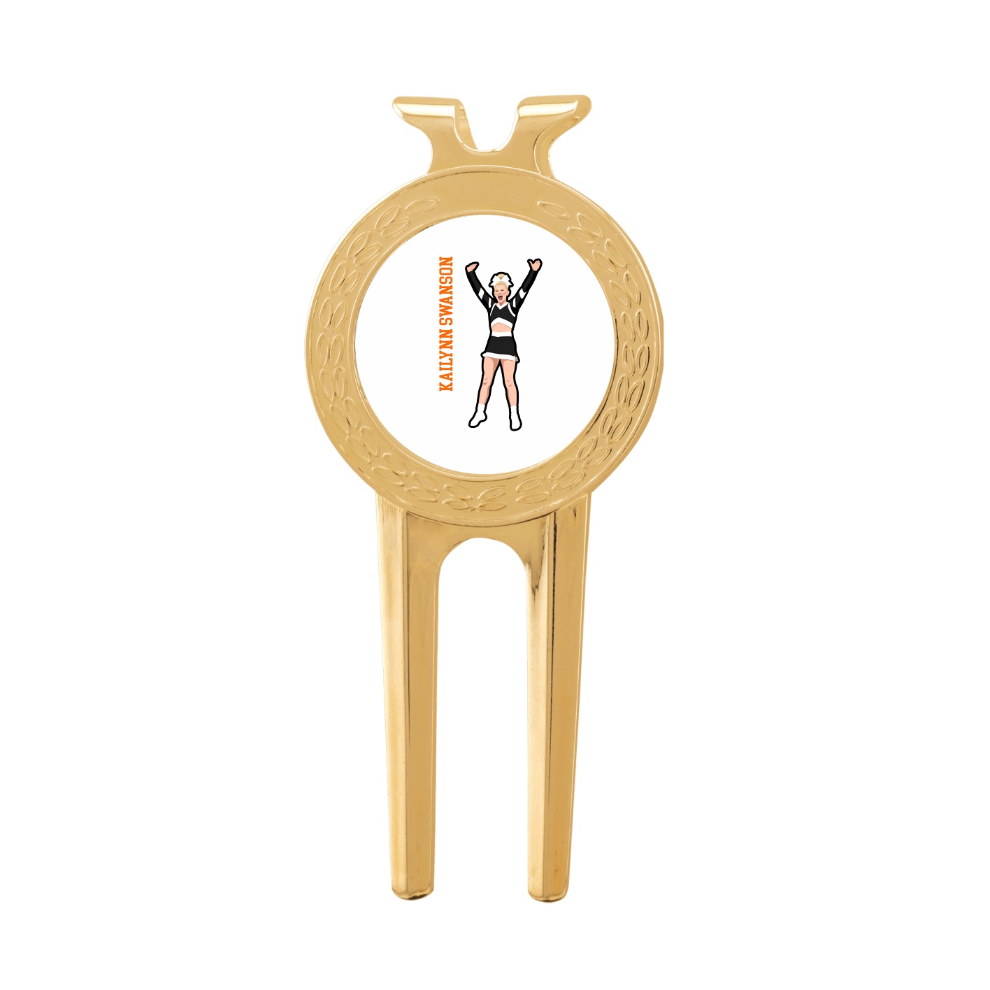 Divot Tool with Ball Marker — Name Vertical in Classic