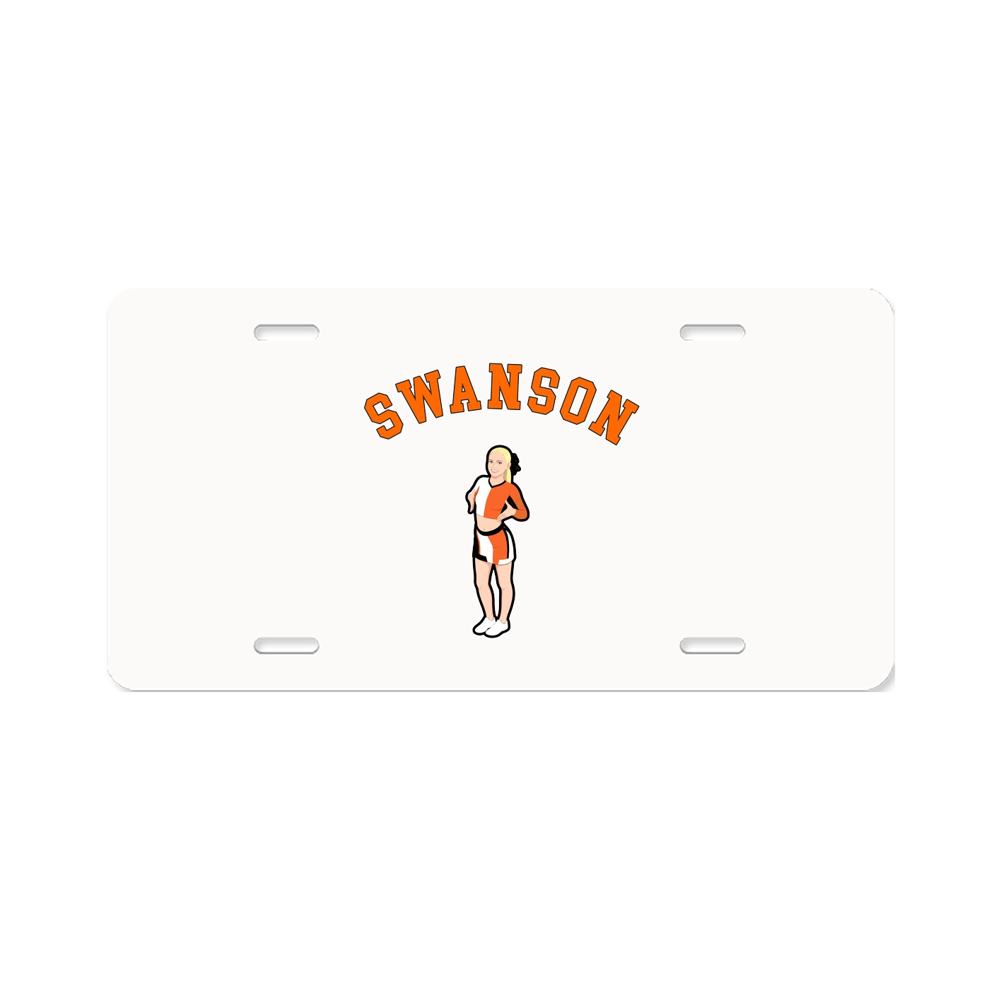 License Plate — Shirsey Arch in Classic