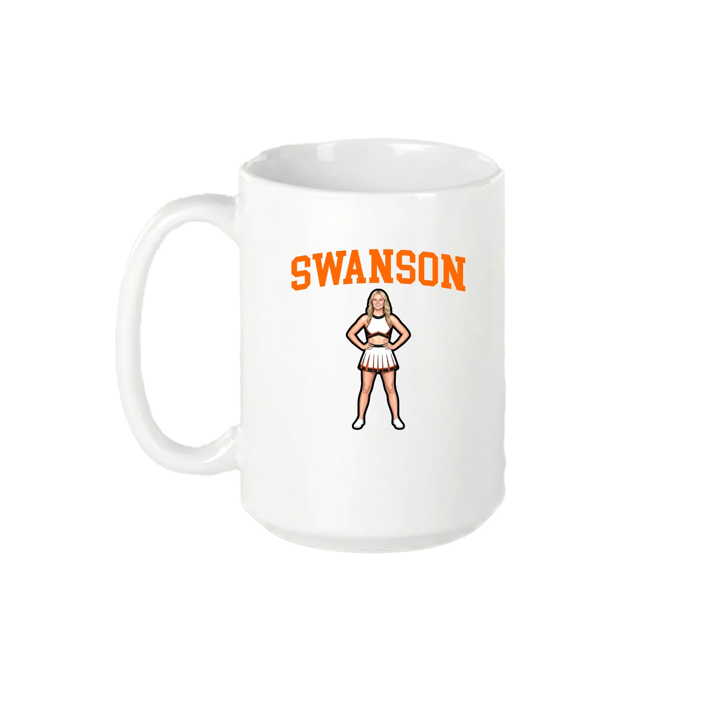15oz Coffee Mug — Shirsey in White