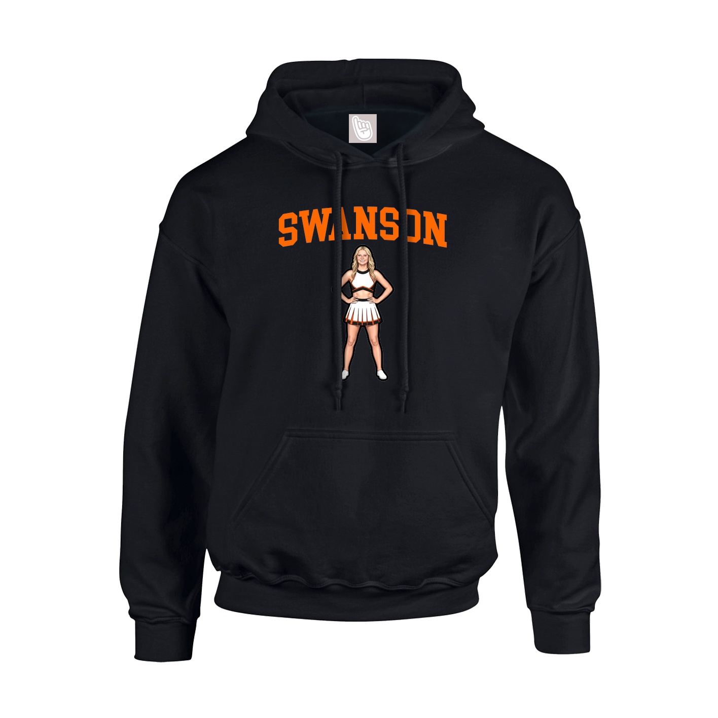 Youth Hoodie — Shirsey in Black