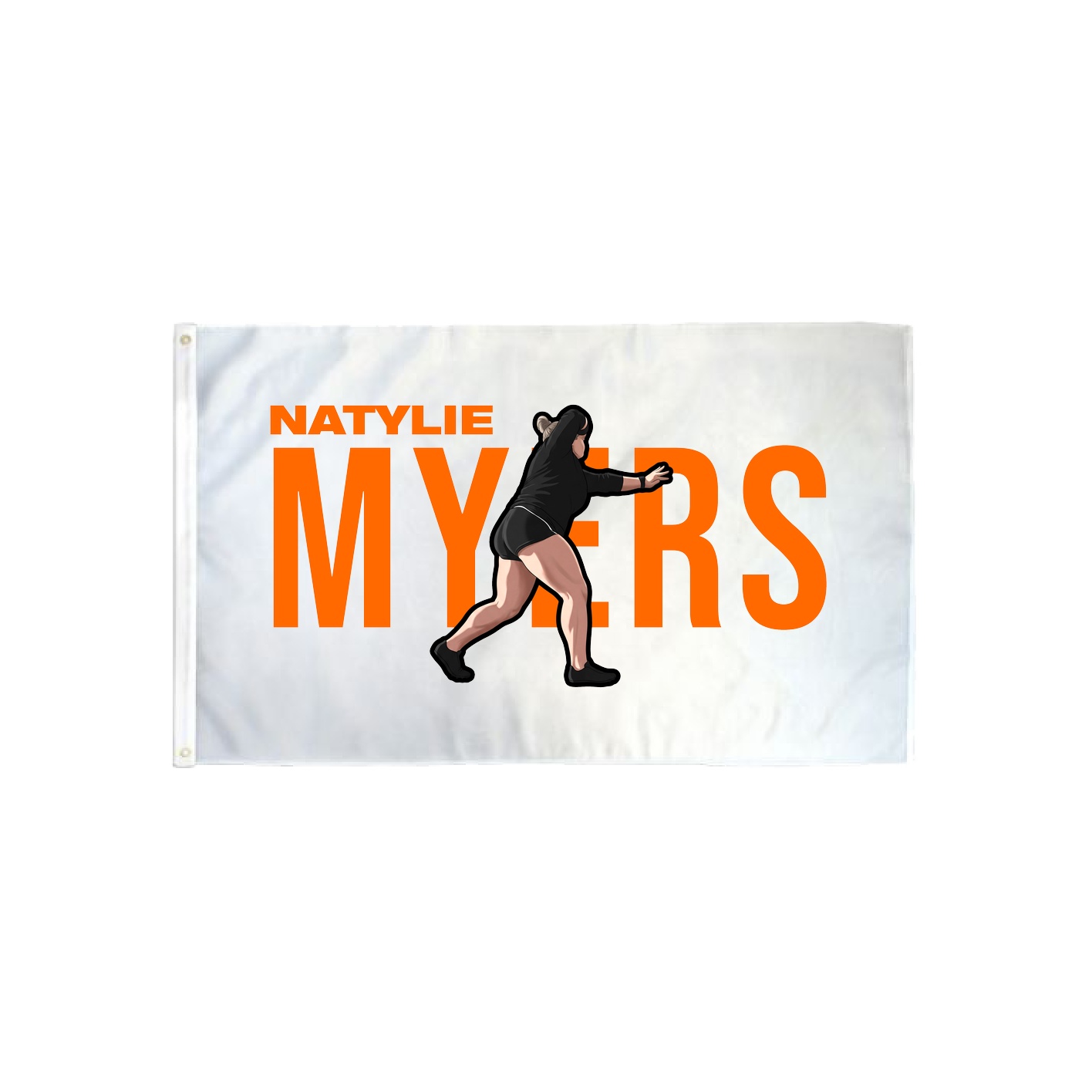 3x5 Flag — Player Name in Classic