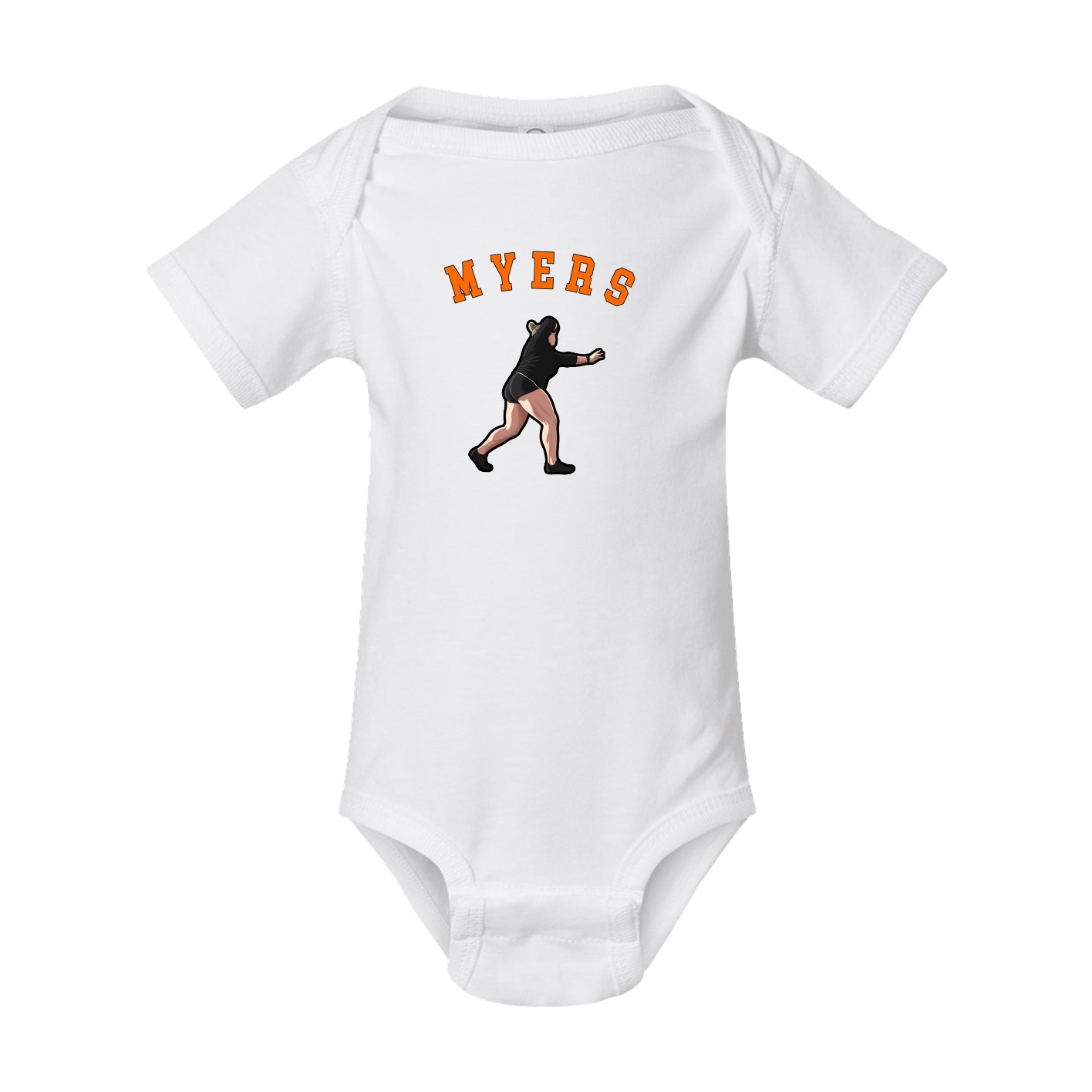 Baby Onesie — Shirsey Arch in White