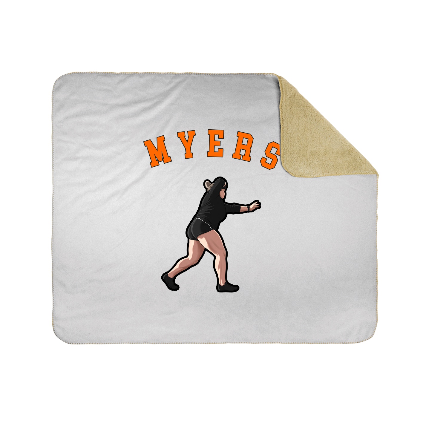 Throw Blanket — Shirsey Arch in White