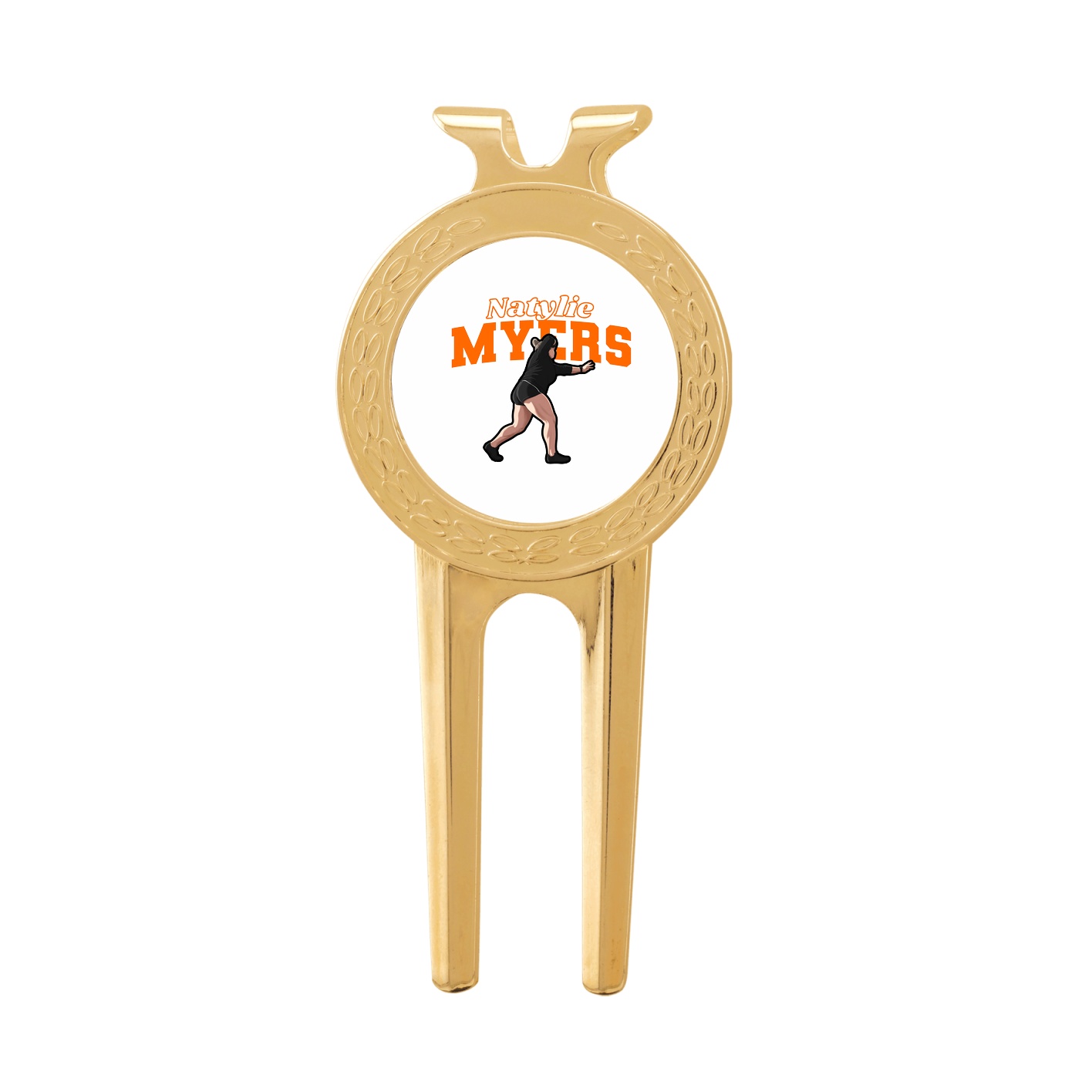 Divot Tool with Ball Marker — Name Arch in Classic